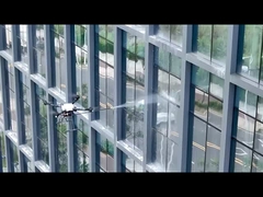 ZAi-MX15 Drone de nettoyage à haute tension de panneau solaire pour solutions de nettoyage de fenêtres de murs de bâtiments élevés
