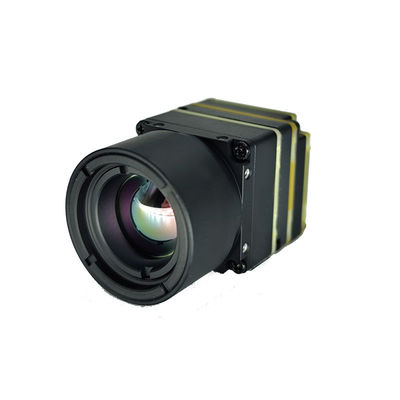 Module de caméra de drone d'imagerie thermique infrarouge 12 μm Pixel Pitch 40mk NETD
