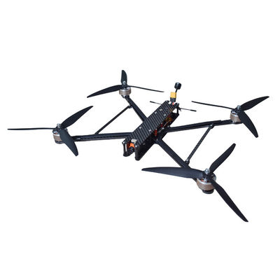 Drone de course FPV 5 kg Charge utile 20 km portée de vol Télécommande caméra de vision nocturne